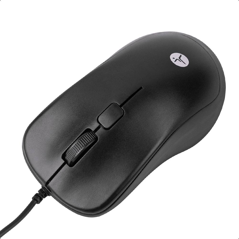 Mouse Alámbrico TZACMOA01 TechZone 1200DPI - color negro, 1.35m de longitud de cable, 3 botones, sensor infrarrojo Mouse Alámbrico TZACMOA01 TechZone 1200DPI - color negro, 1.35m de longitud de cable, 3 botones, sensor infrarrojo